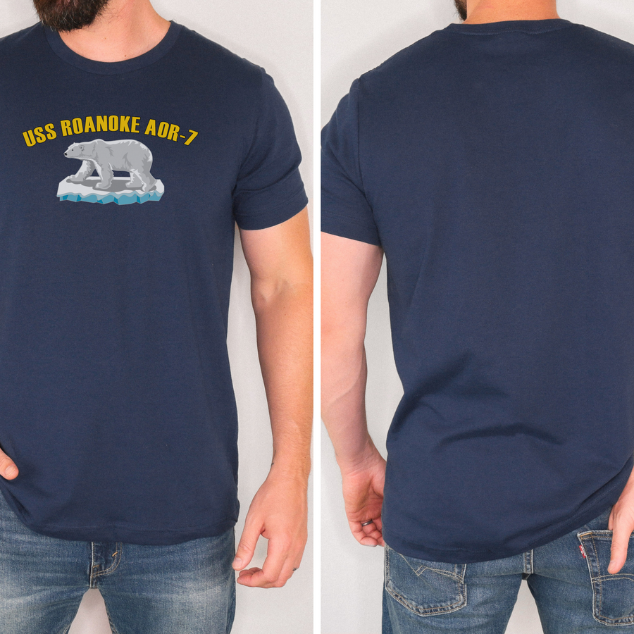 USS Roanoke AOR-7 T-Shirt