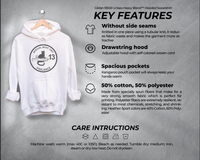 Thumbnail for Special Boat Unit 13 Hoodie - Black & White Collection