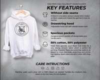 Thumbnail for Special Boat Unit 24 Hoodie - Black & White Collection