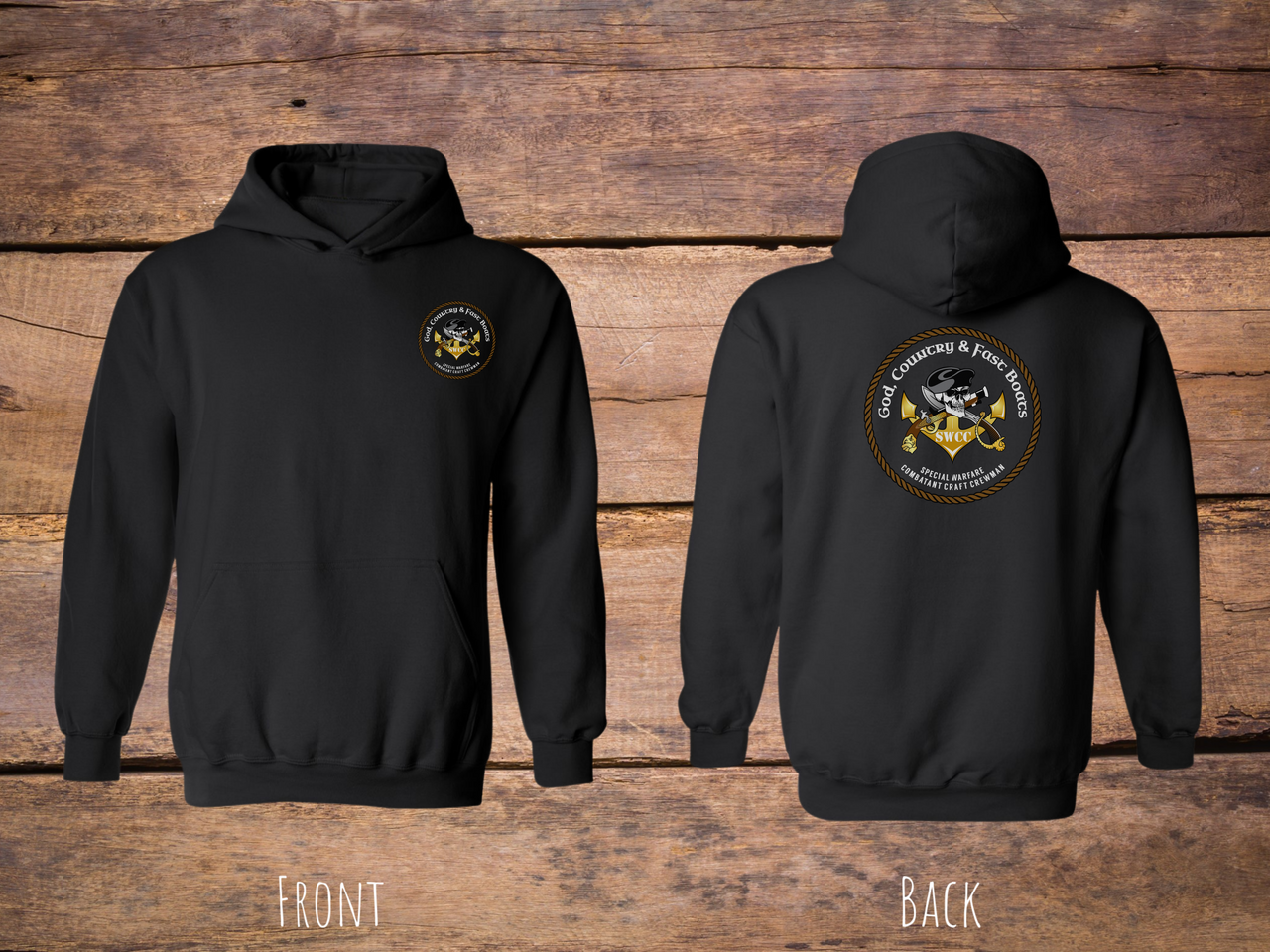 God Country & Fast Boats Hoodie (Color)
