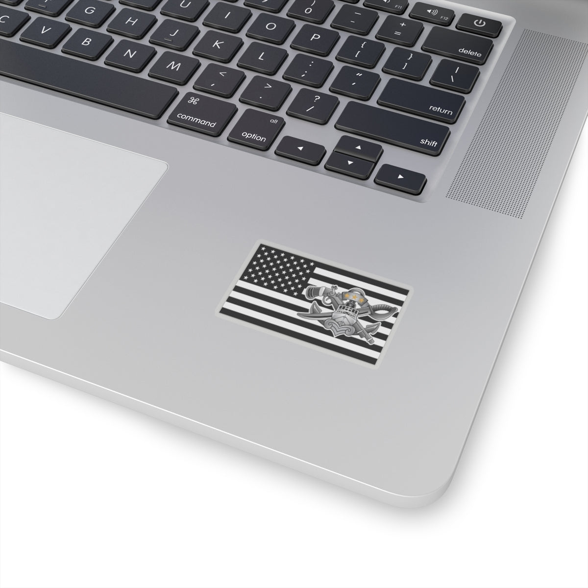 Navy SWCC Flag Sticker (BW/Color)