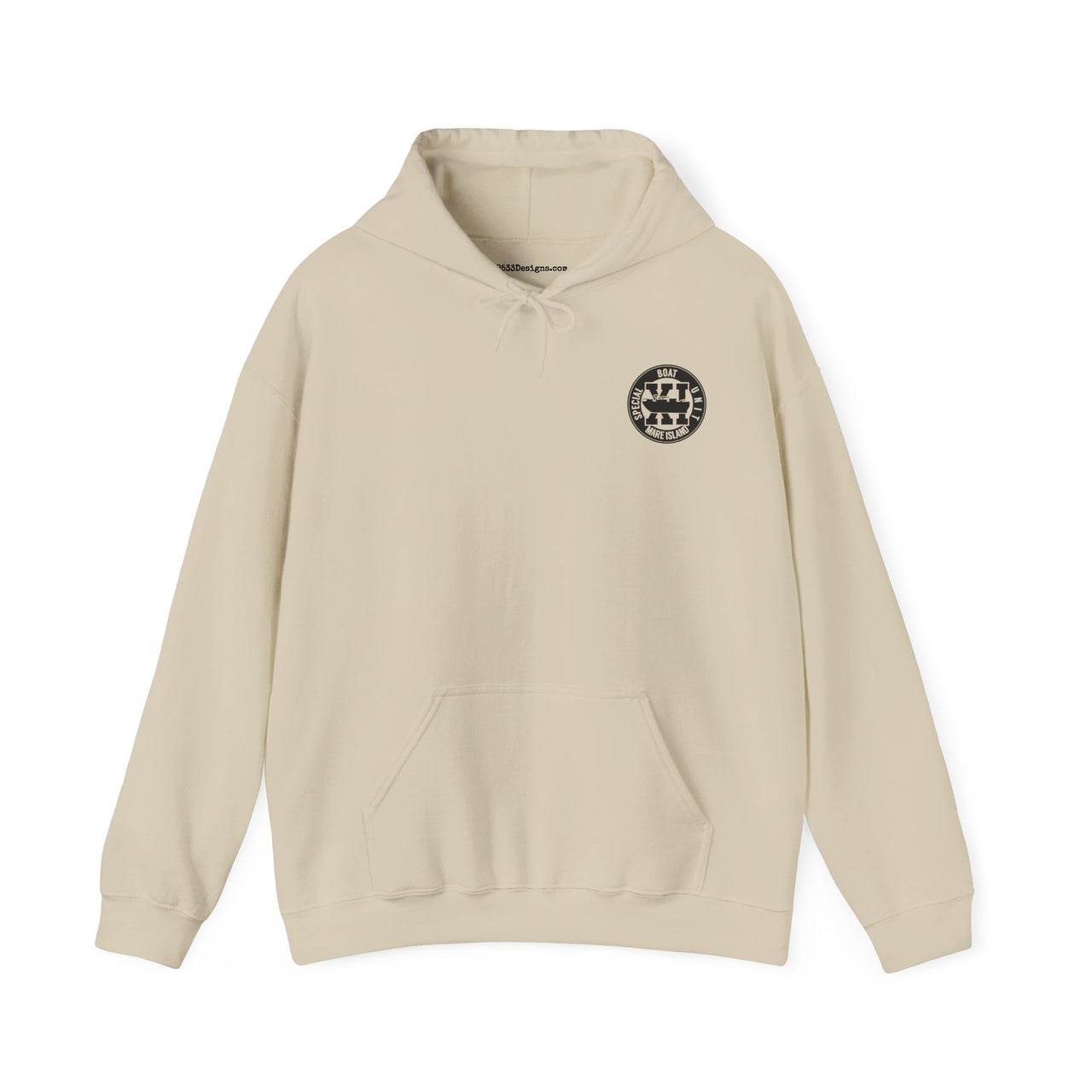 Special Boat Unit 11 v2 Hoodie - Black & White Collection