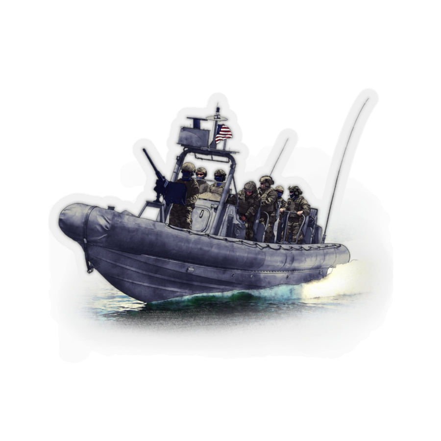 RHiB - Rigid Hull Inflatable Boat Sticker