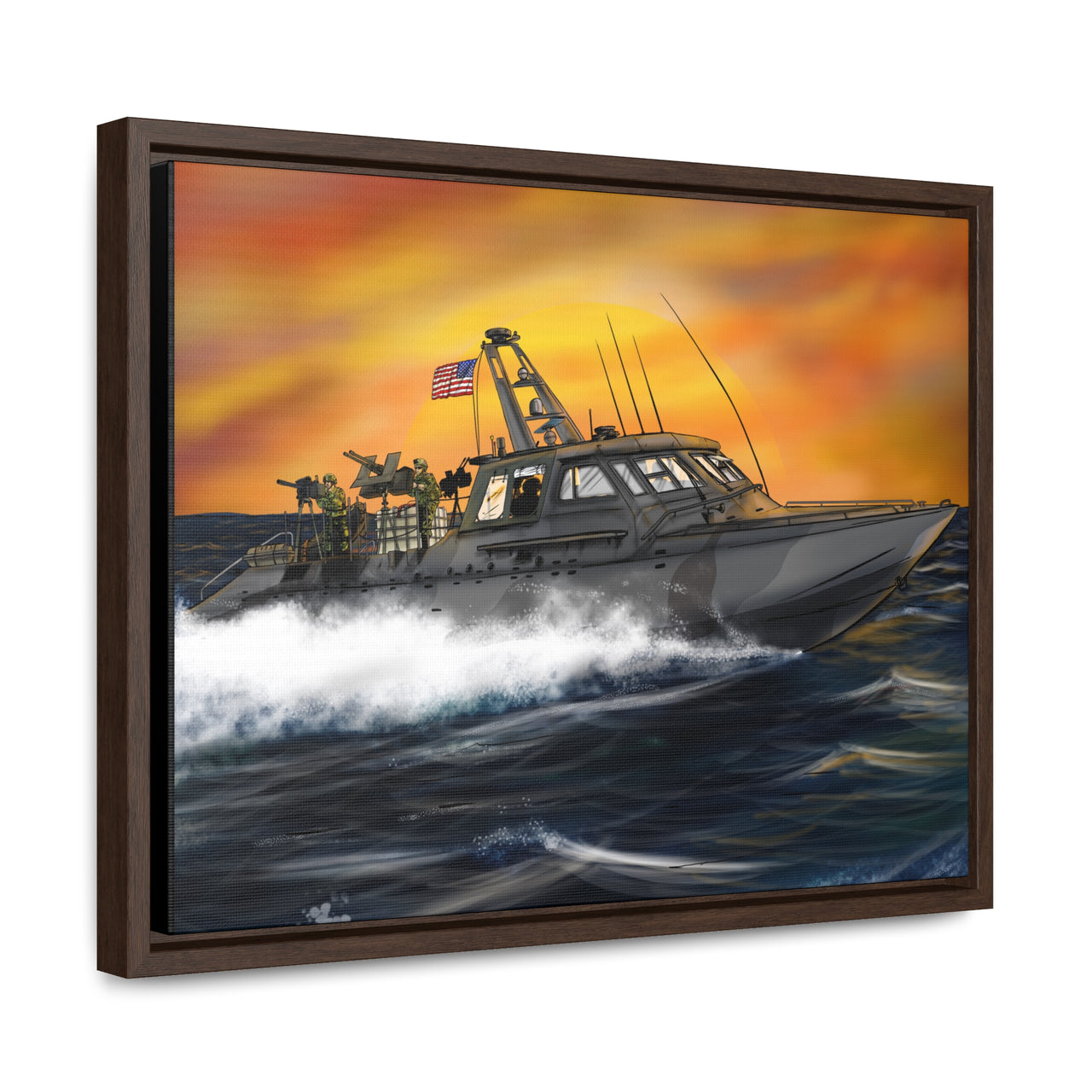 MK5 Framed Premium Gallery Wrap Canvas 16x12