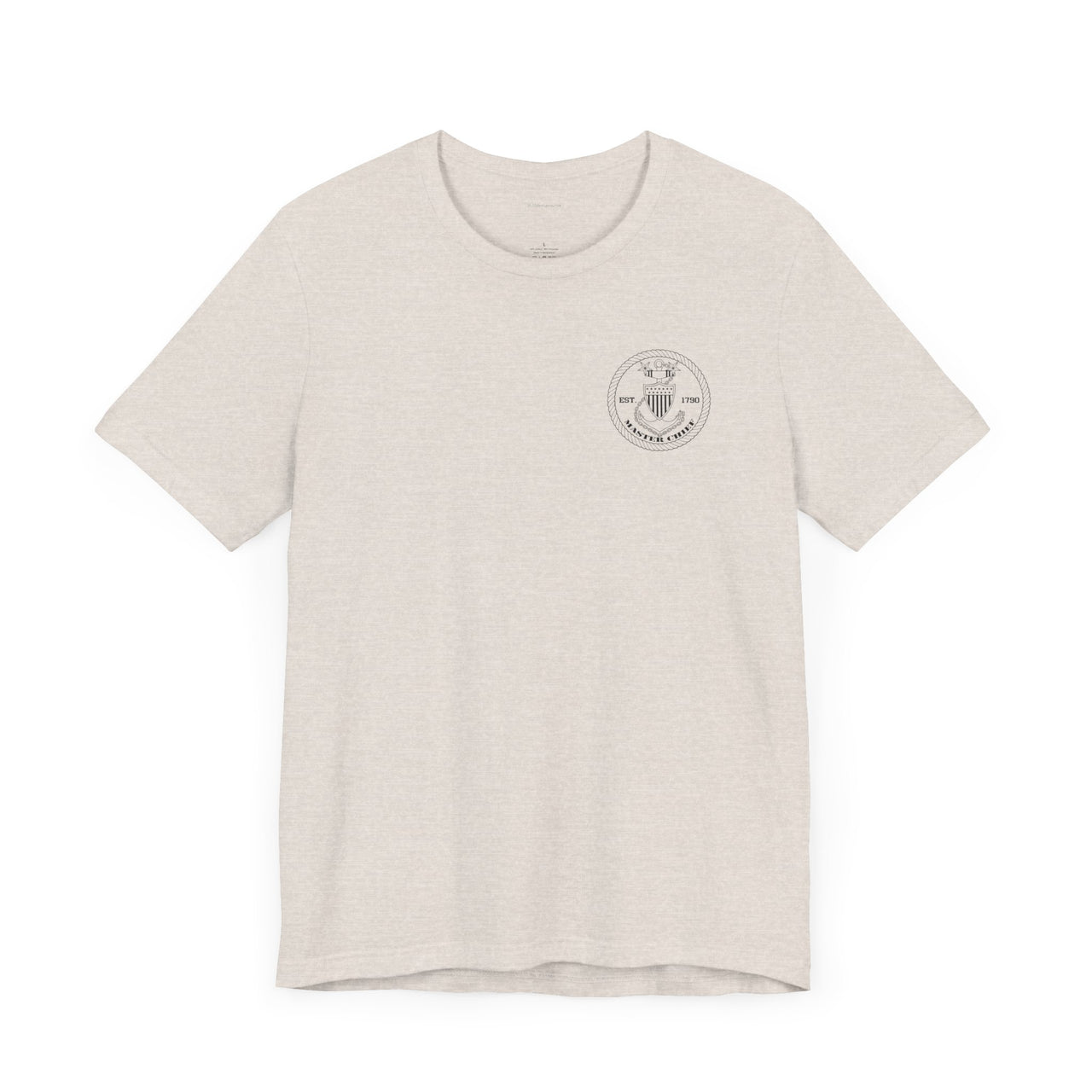 Coast Guard Master Chief T-Shirt - Black & White Collection