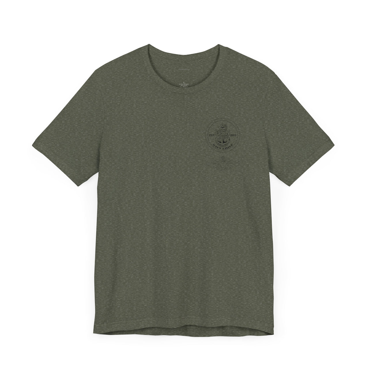 Navy Chief FMF Qualification T-Shirt - Black & White Collection