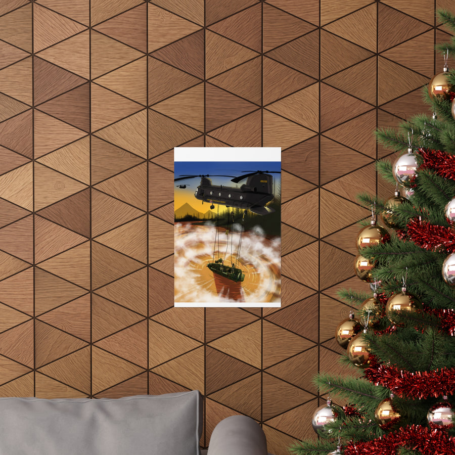 SOC-R Helo Cast Premium Matte vertical posters