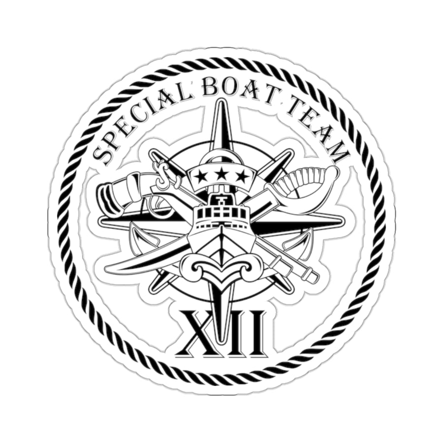 SBT 12 v3 Sticker (Black)