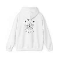 Thumbnail for SB Pin with NEC 5352 Hoodie - Black & White Collection