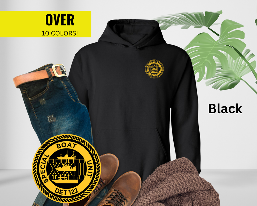 Special Boat Unit 22 DET 122 Hoodie - Gold Collection