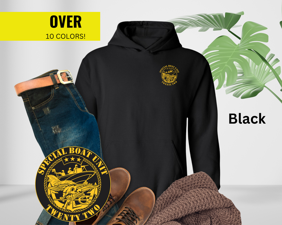 Special Boat Unit 22 v2 Hoodie - Gold Collection