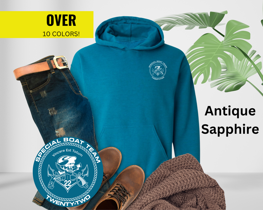 Special Boat Team 22 v1 Hoodie - Black & White Collection