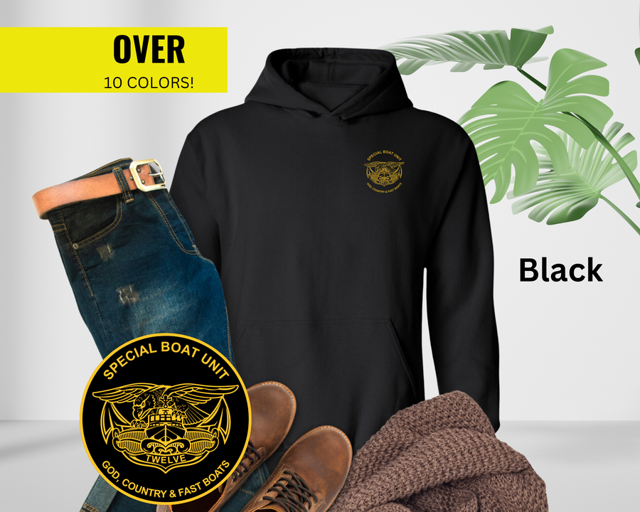 Special Boat Unit 12 v1 Hoodie - Gold Collection