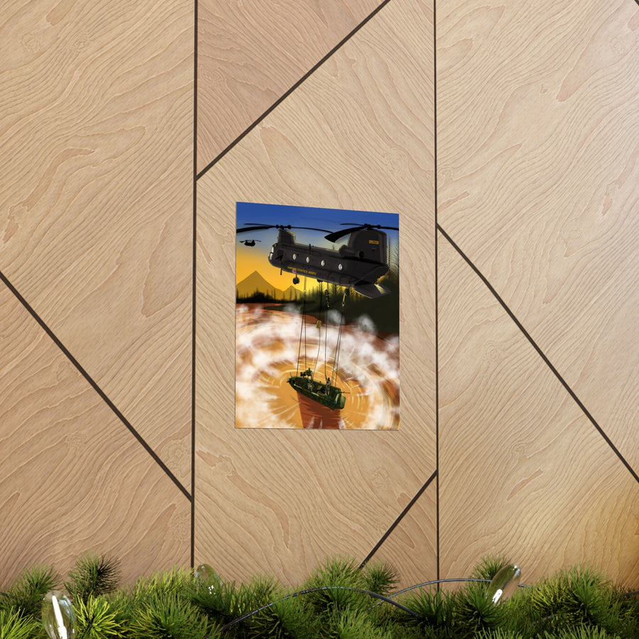 SOC-R Helo Cast Premium Matte vertical posters