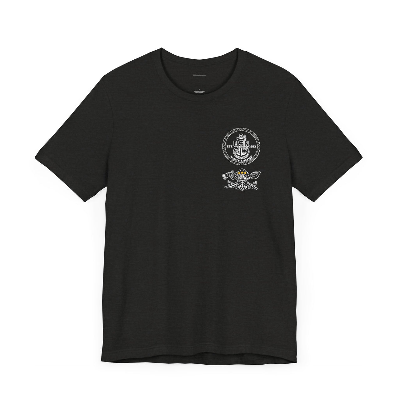 Navy Chief SWCC Qualification T-Shirt - Black & White Collection