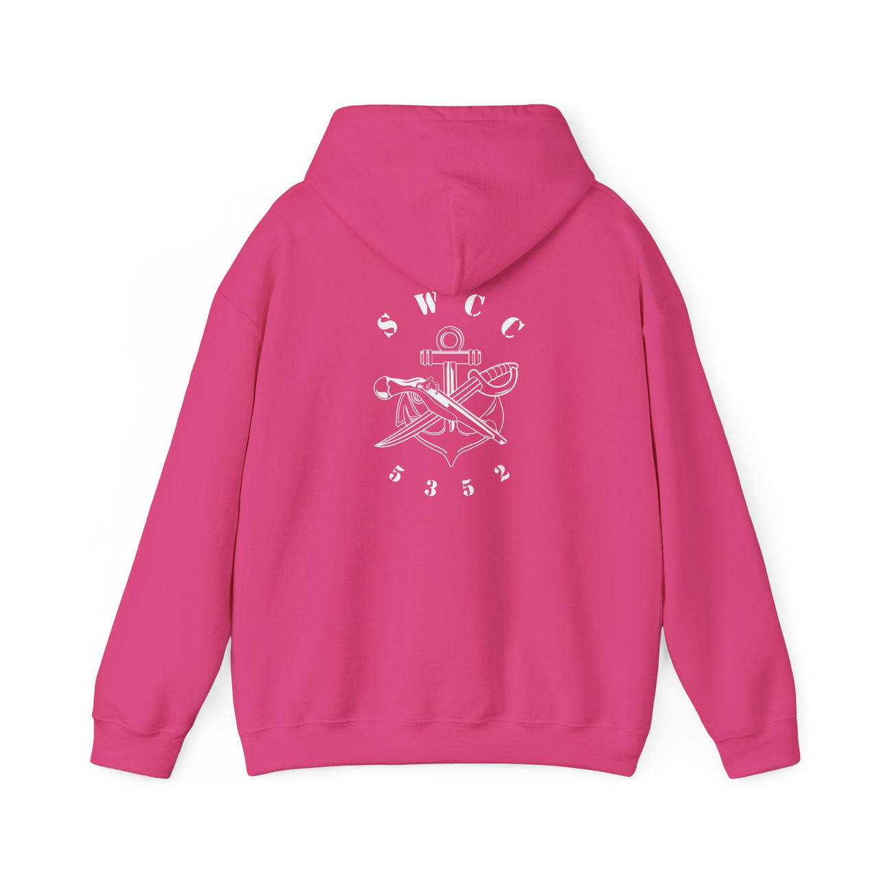 SB Pin with NEC 5352 Hoodie - Black & White Collection