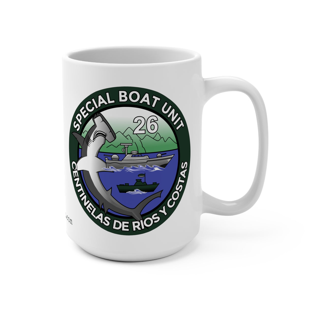 SBU 26 White 15oz Mug (Color)