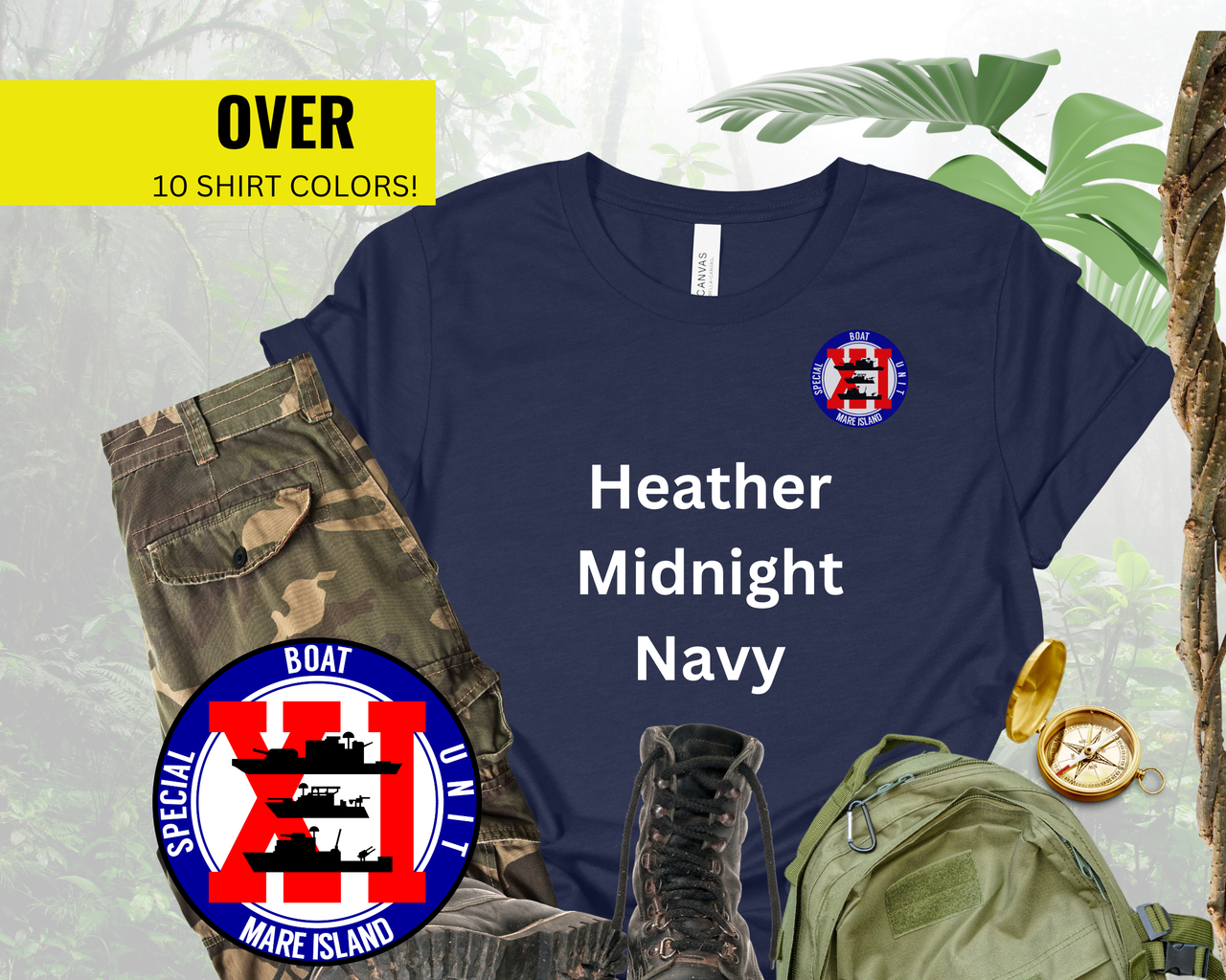 Special Boat Unit 11 v1 T-Shirt – Color Collection