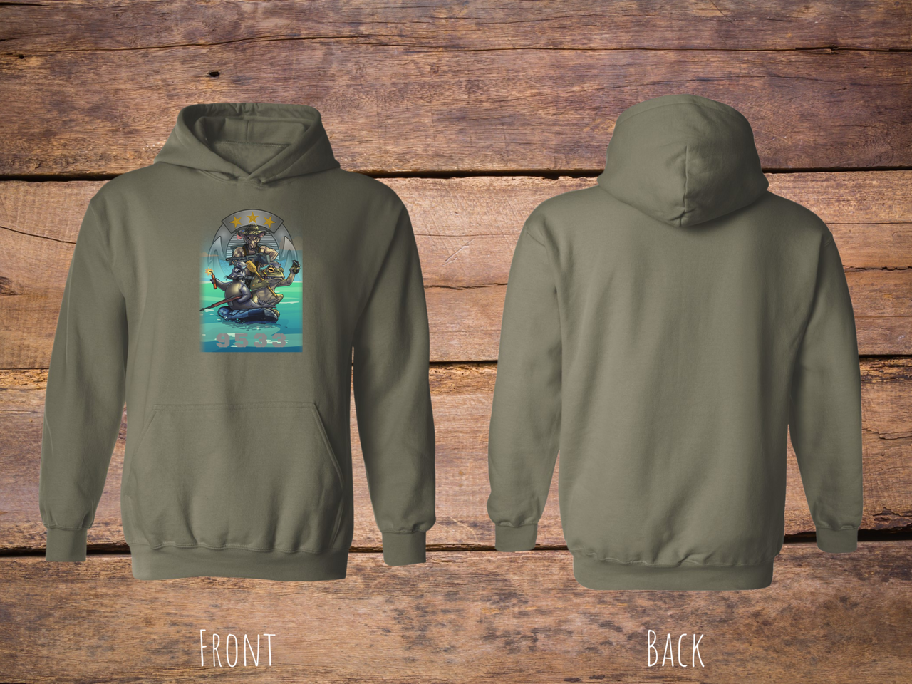 Naval Special Warfare - Combatant Craft Crewmen (CC) - Hoodie