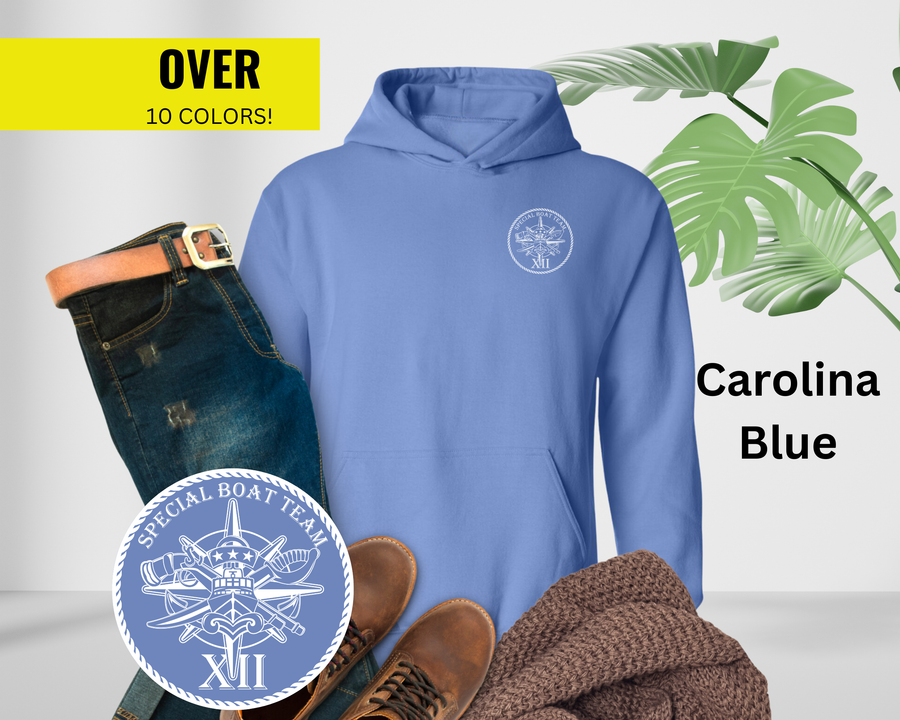 Special Boat Team 12 v2 Hoodie - Black & White Collection