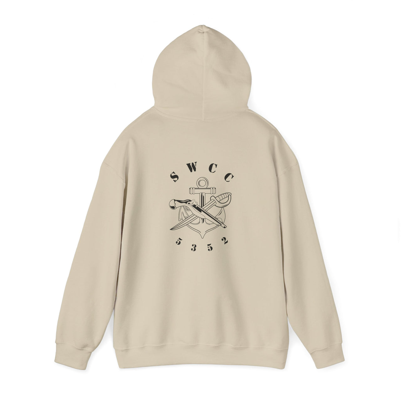SB Pin with NEC 5352 Hoodie - Black & White Collection