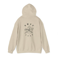 Thumbnail for SB Pin with NEC 5352 Hoodie - Black & White Collection