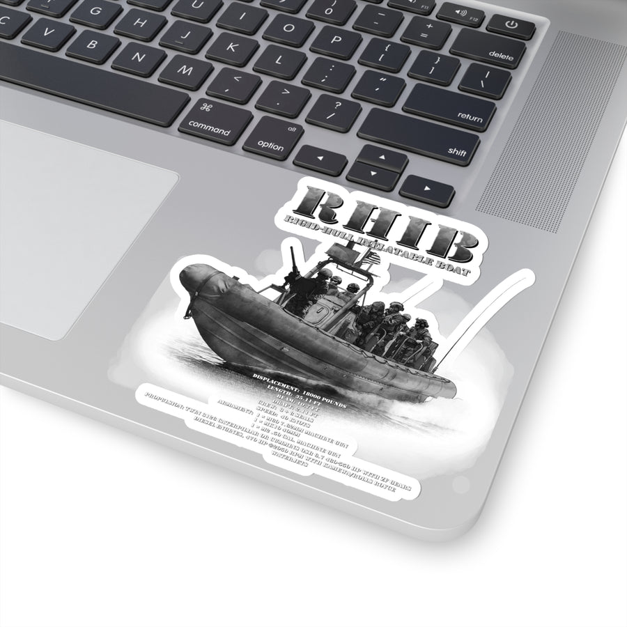 RHiB - Rigid Hull Inflatable Boat Sticker