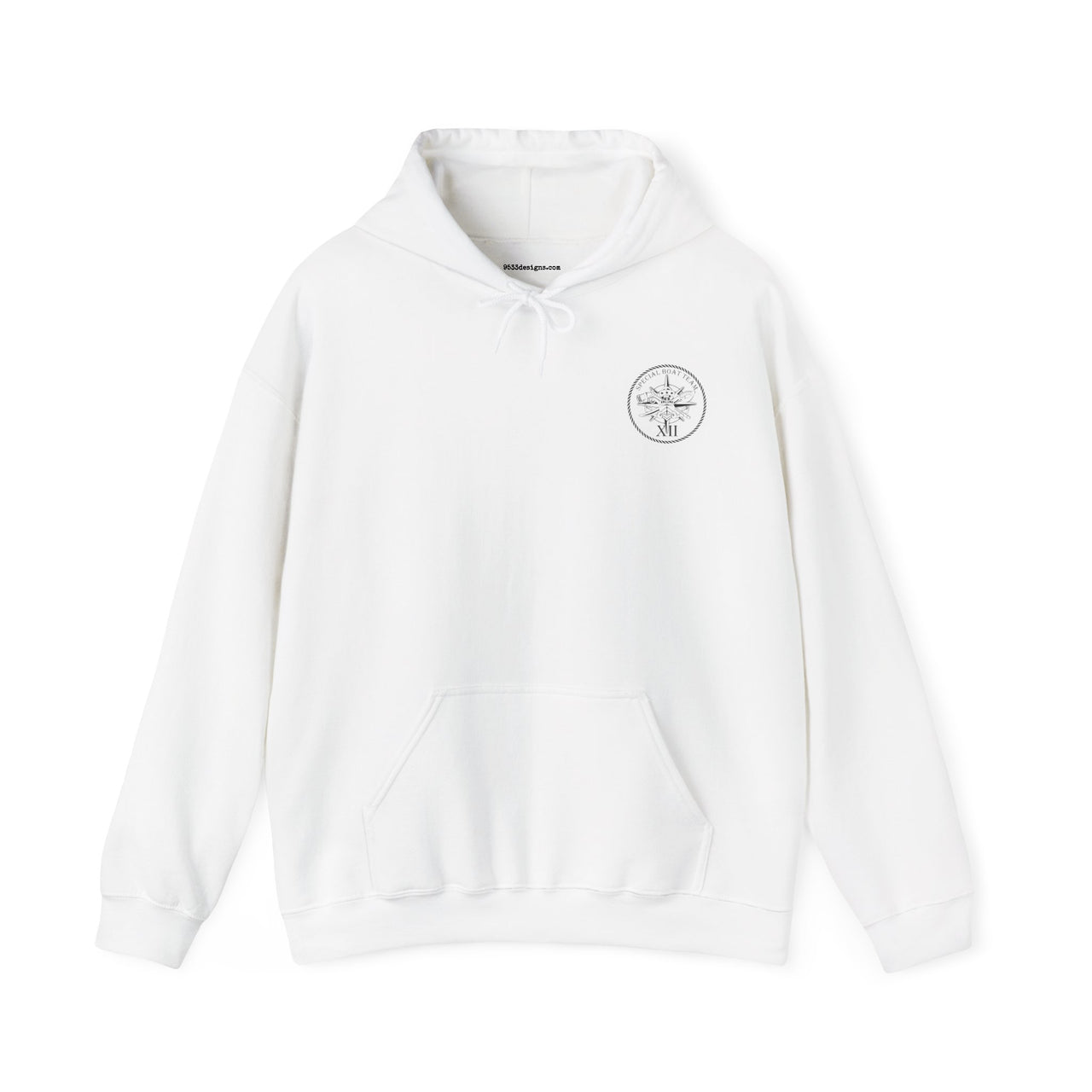 Special Boat Team 12 v2 Hoodie - Black & White Collection