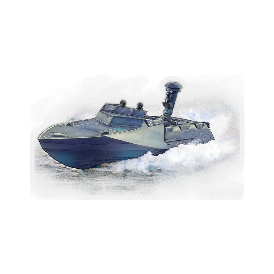 CCA - Combatant Craft Assault Sticker