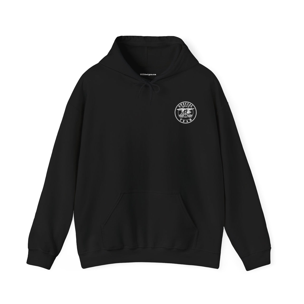 Special Boat Team 12 v1 Hoodie - Black & White Collection