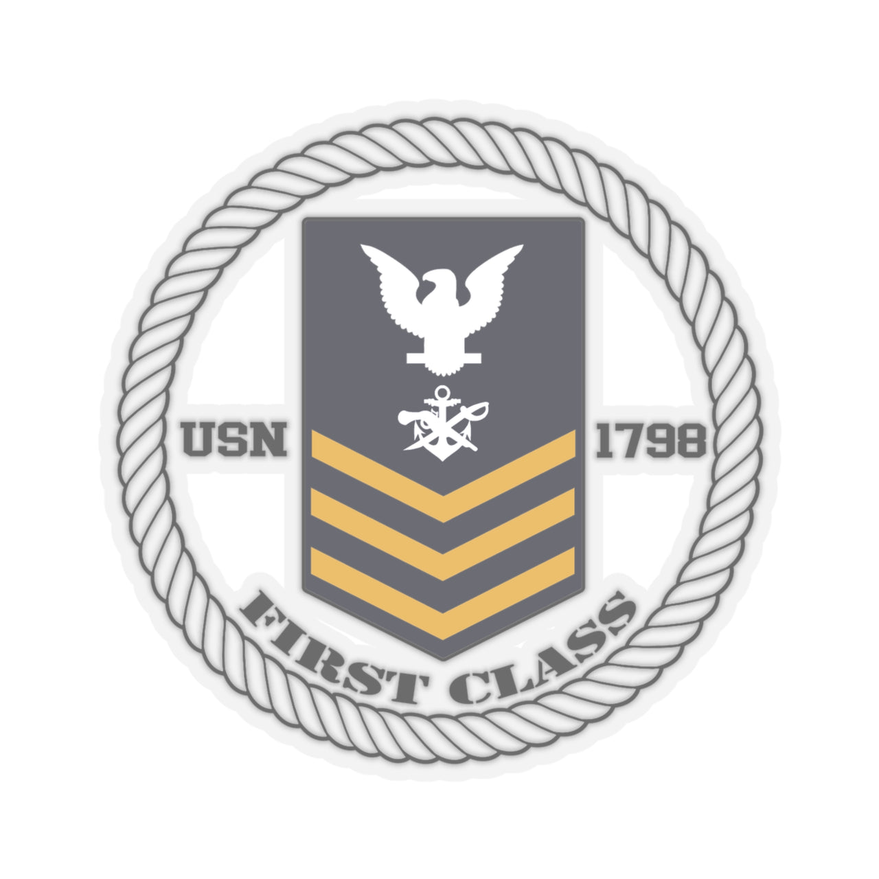 Petty Officer First Class SB1 (Gold)