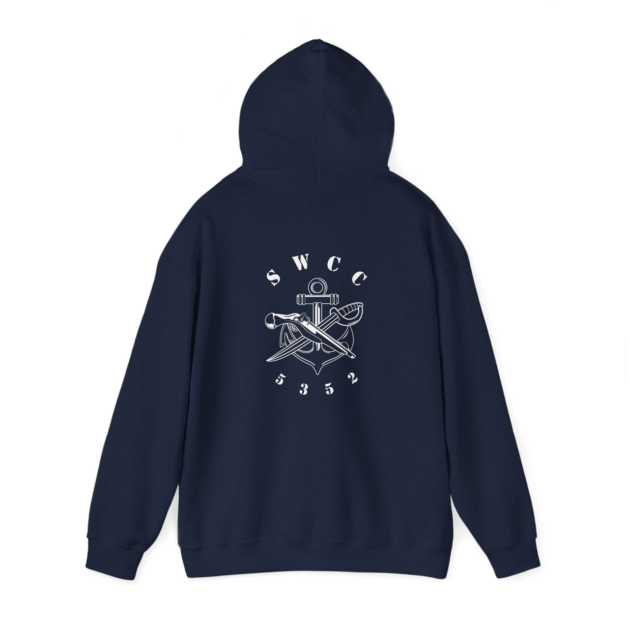 SB Pin with NEC 5352 Hoodie - Black & White Collection