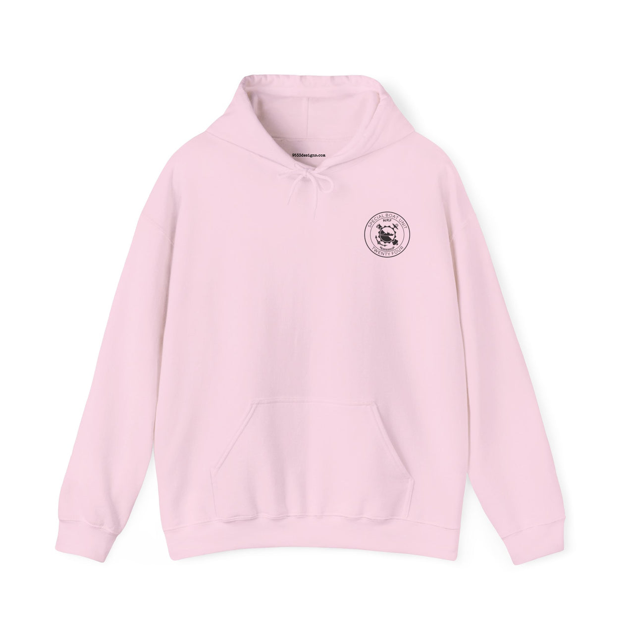 Special Boat Unit 24 Hoodie - Black & White Collection