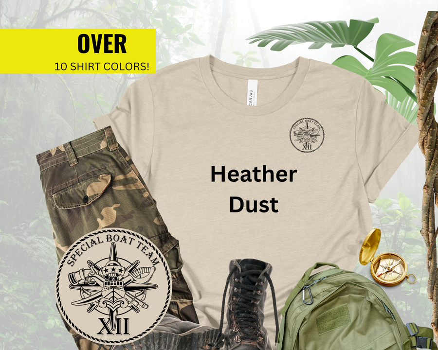 Special Boat Team 12 v2 T-Shirt – Black & White Collection