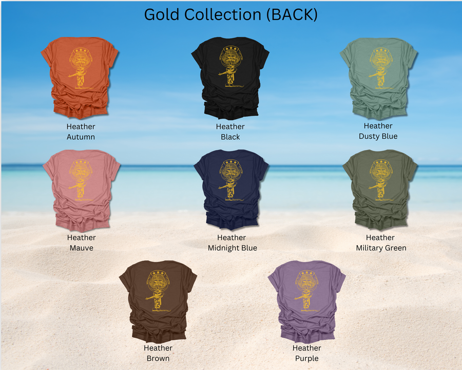 Chief Expeditionary Warfare Custom T-Shirt - Gold Collection