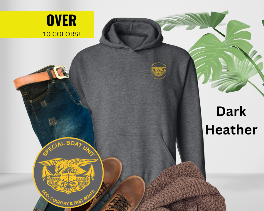 Special Boat Unit 12 v2 Hoodie - Gold Collection