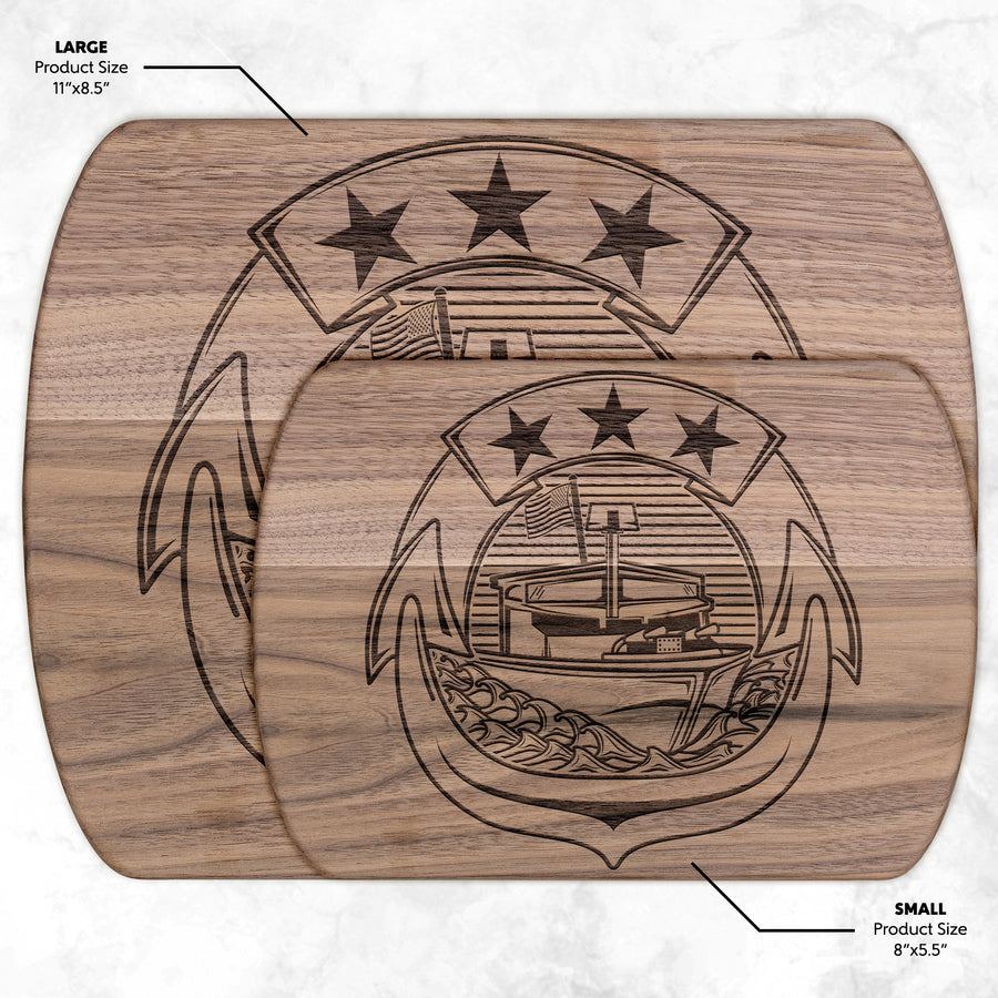 Artisan-Crafted American Hardwood Cutting Boards: CC Pin