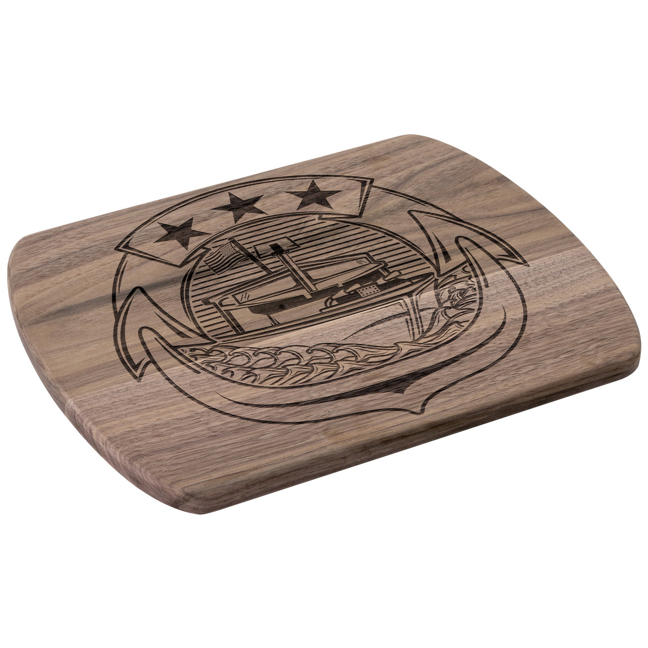 Artisan-Crafted American Hardwood Cutting Boards: CC Pin