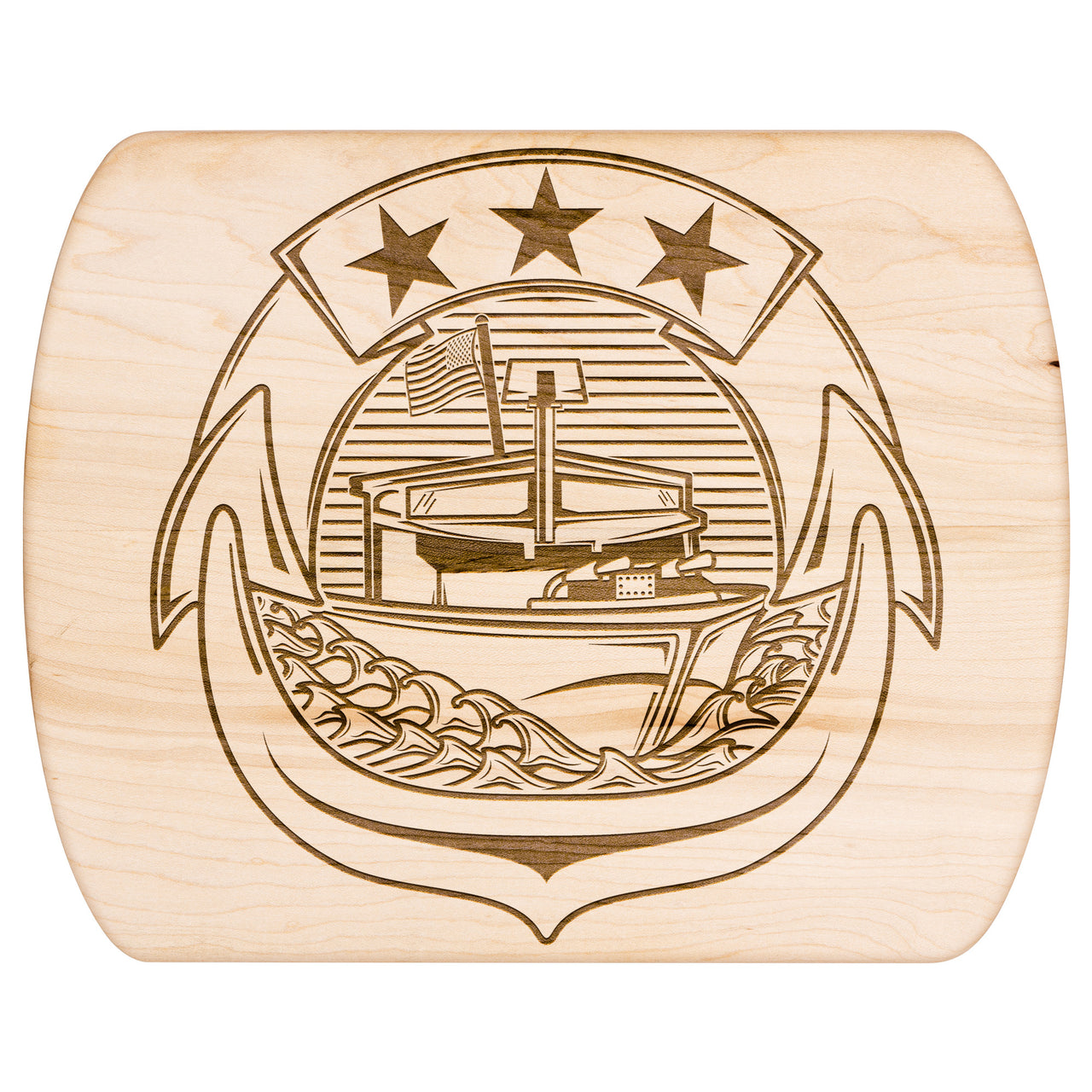 Artisan-Crafted American Hardwood Cutting Boards: CC Pin