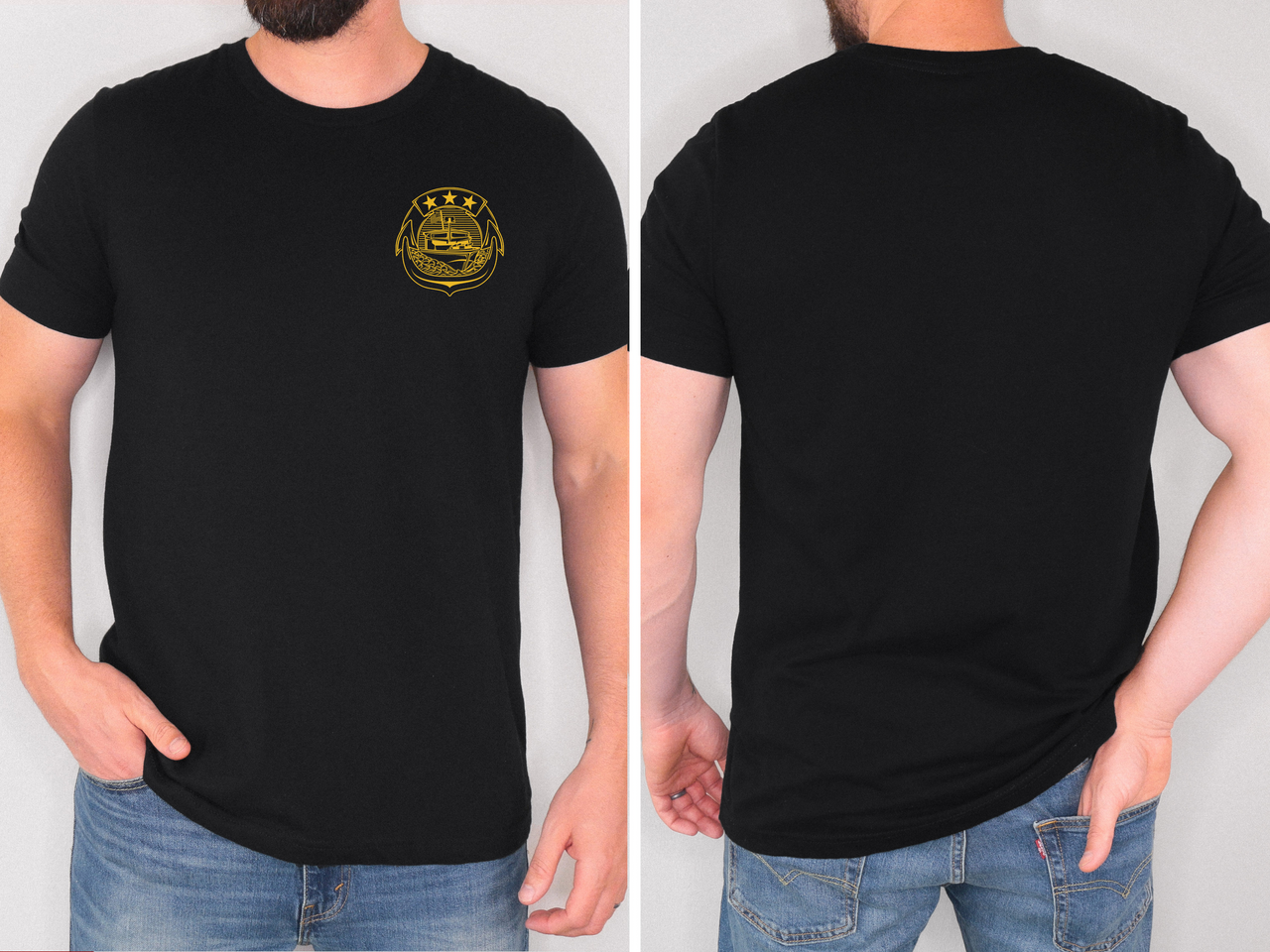 CC Pin T-Shirt [Front Only] Gold