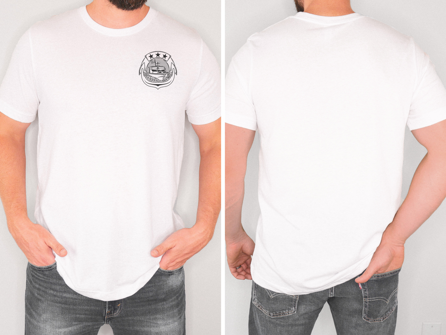 CC Pin T-Shirt [Front Only] Black