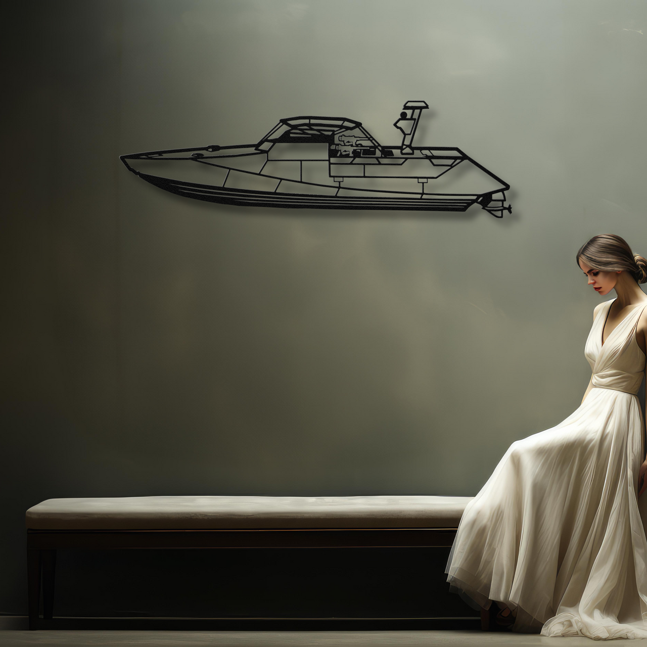 Combatant Craft Assault: Die Cut Wall Art