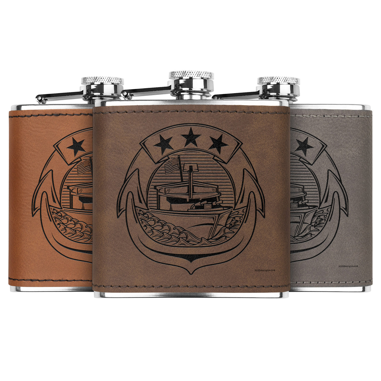 Combatant Craft Crewmen (CC) Flask 6oz