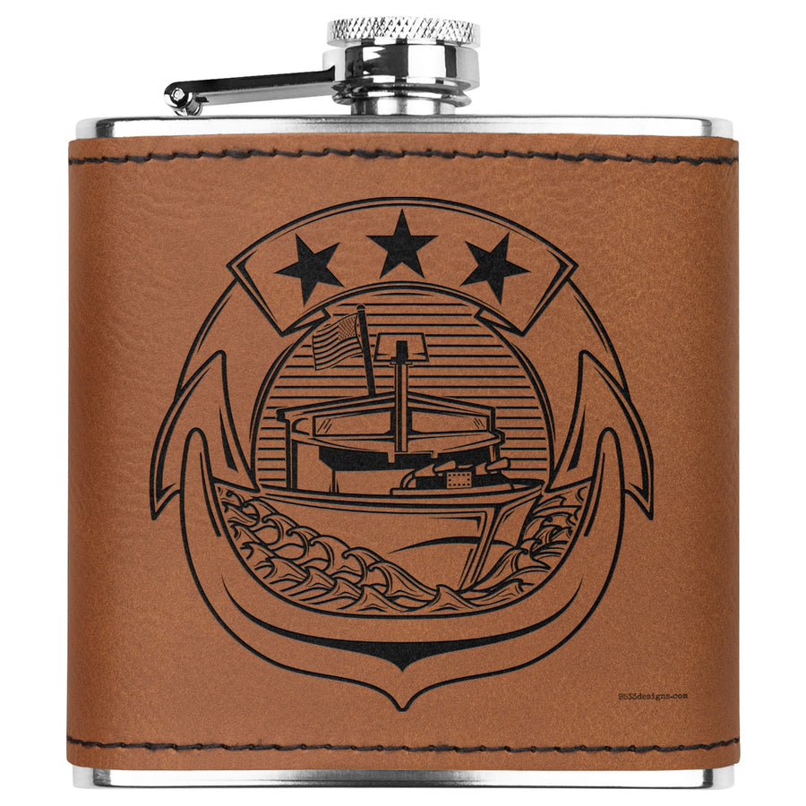 Combatant Craft Crewmen (CC) Flask 6oz