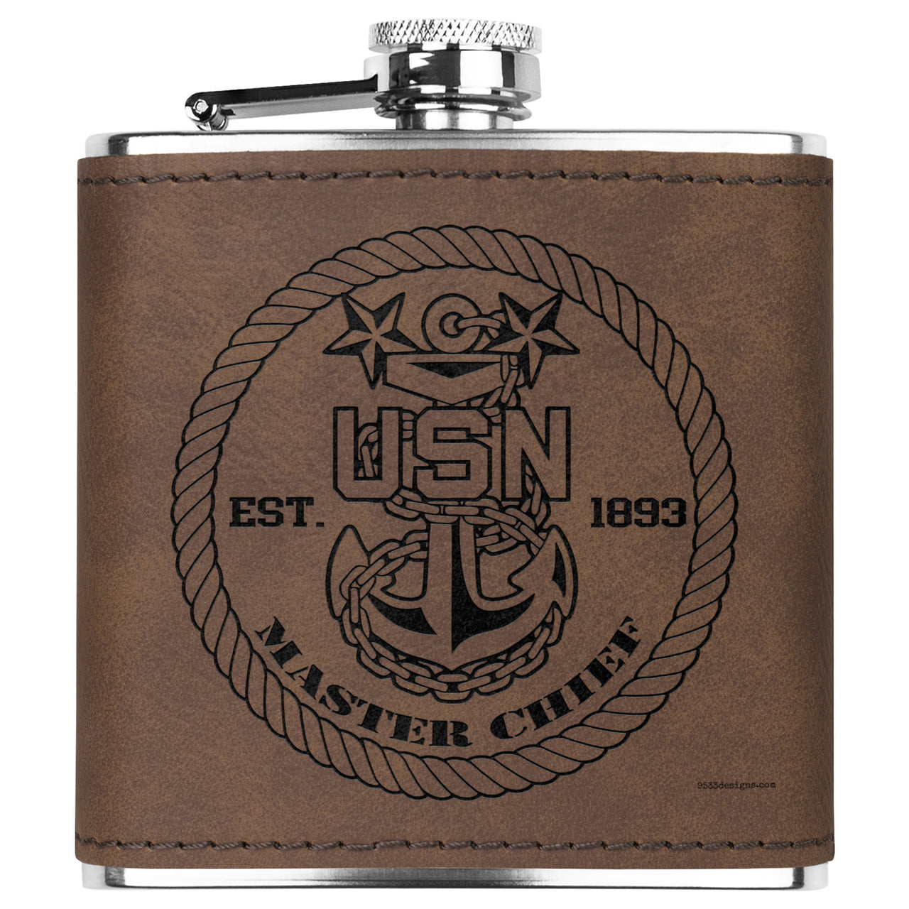 Master Chief (E9) Flask 6oz