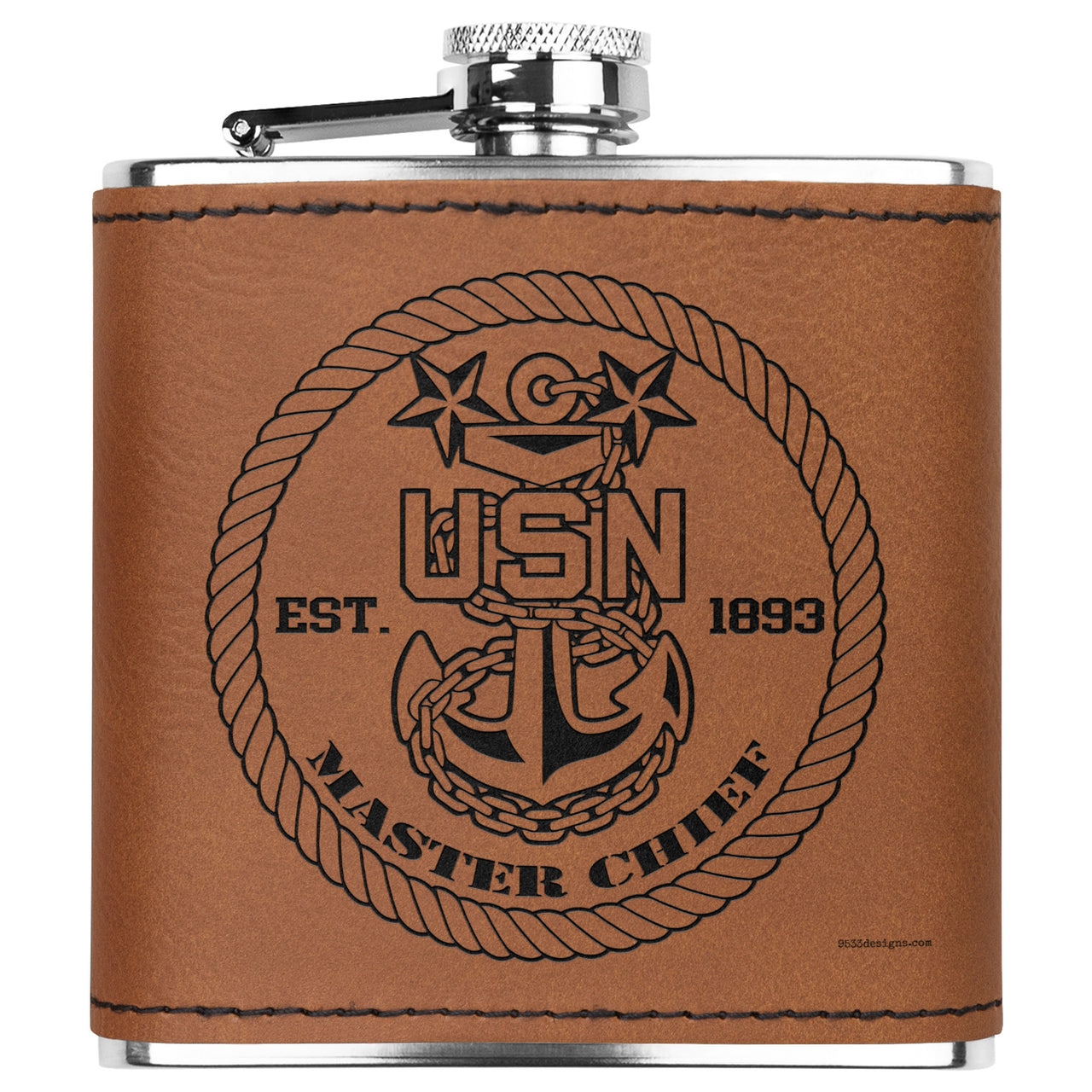 Master Chief (E9) Flask 6oz