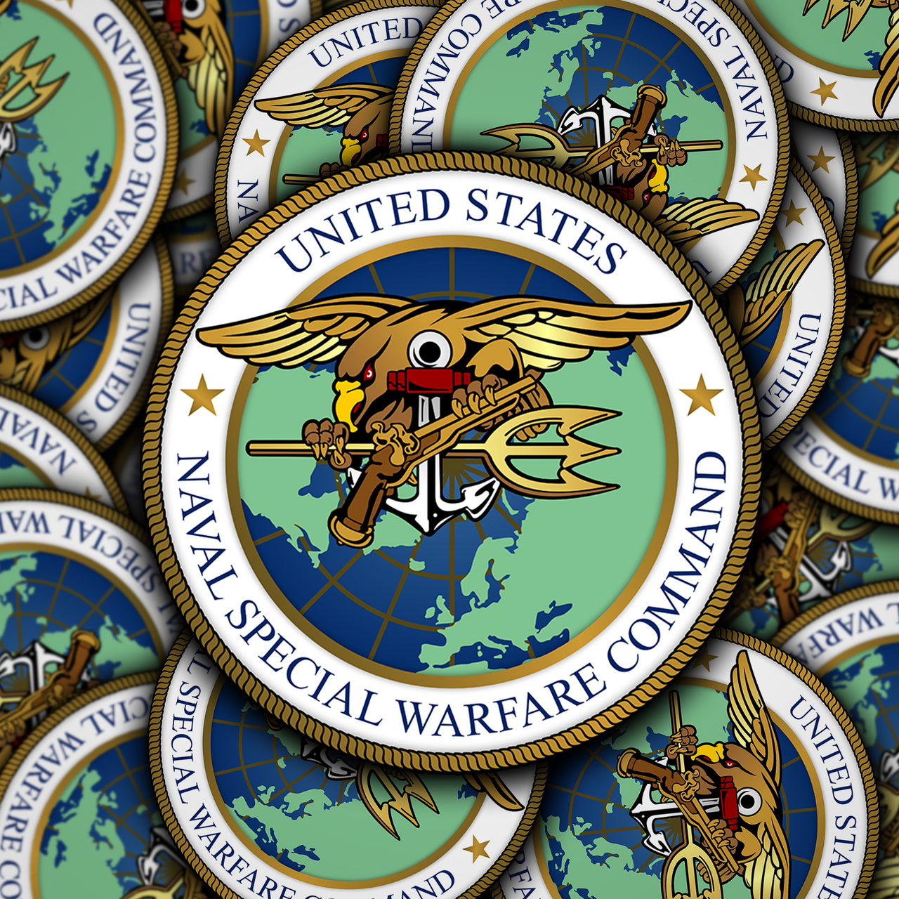Naval Special Warfare Command Sticker (Color)