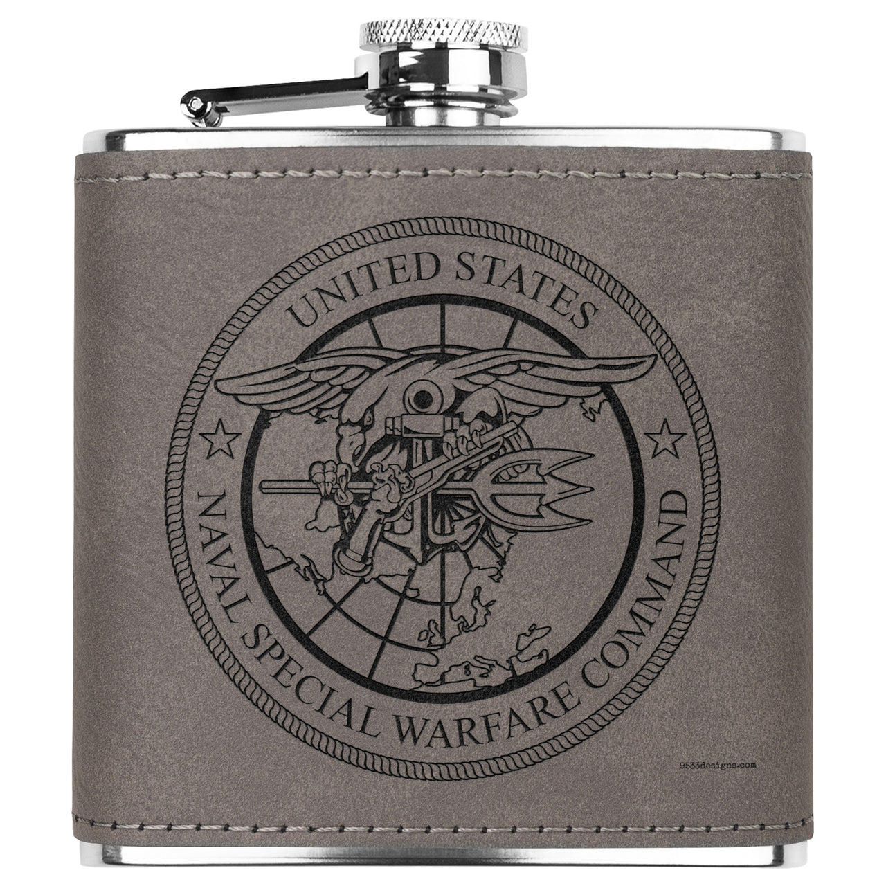 Naval Special Warfare (NSW) Flask 6oz