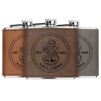 Thumbnail for Navy Chief (E7) Flask 6oz