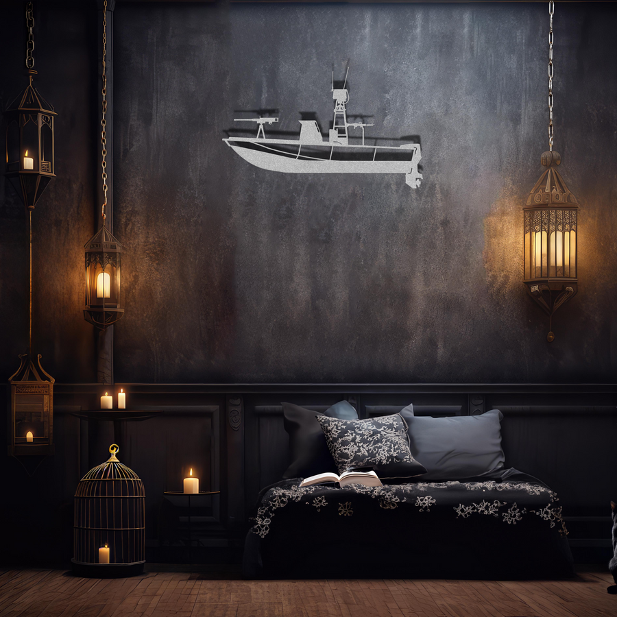 PBL - Patrol Boat Light: Die Cut Wall Art